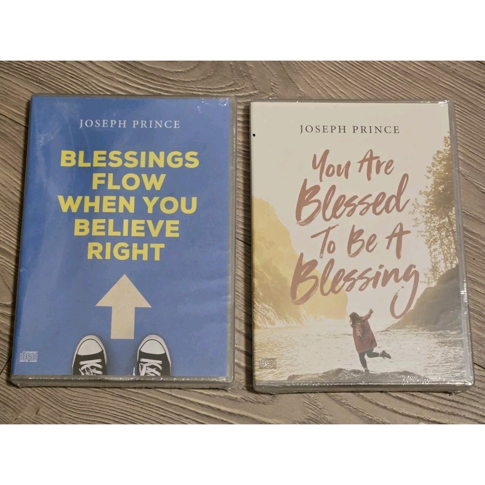 Joseph Prince Lot 7 CDs You Are Blessed To Be & Flow When You Believe Right NEW